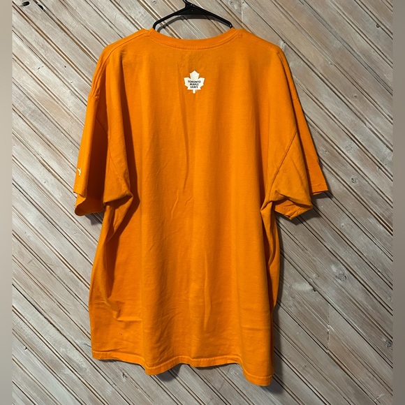 Orange & Blue Toronto Maple Leafs NHL Hockey Viral Neon Colourful - Picture 6 of 6